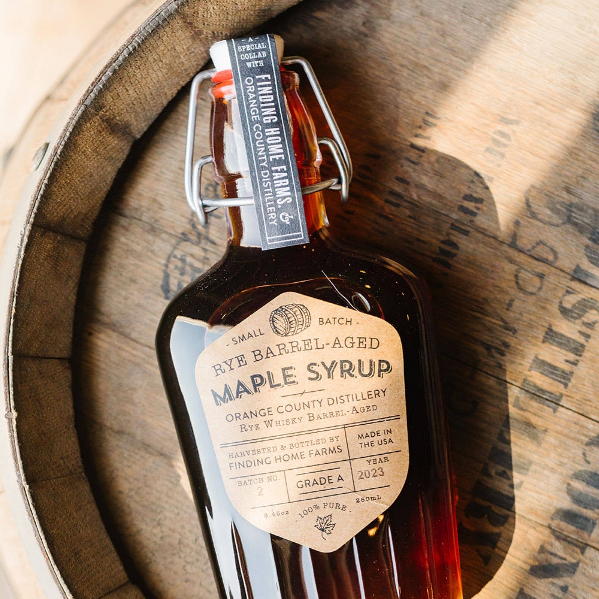 Finding Home Farms - Wholesale Maple Syrup - Rye Barrel-Aged Maple6