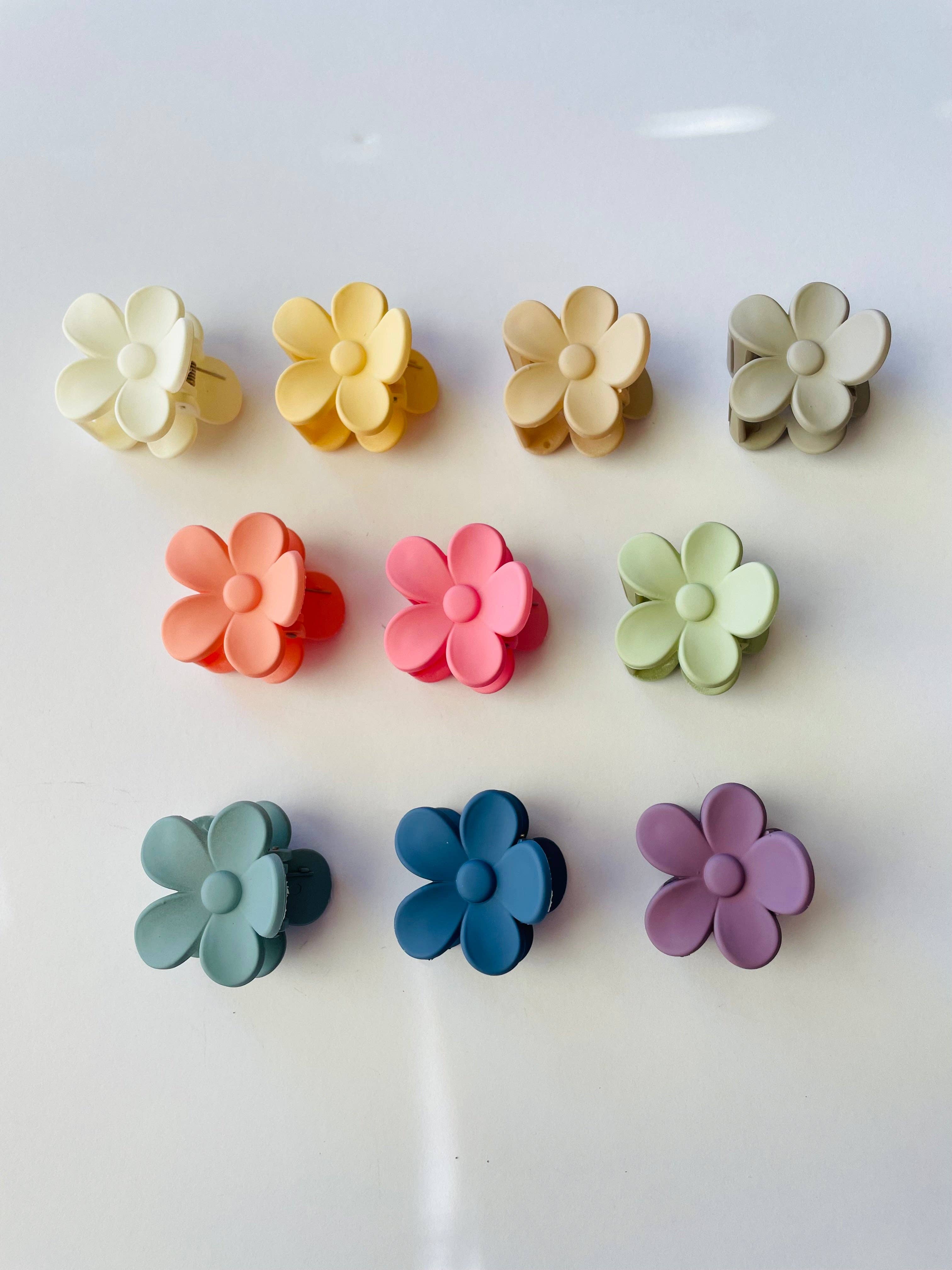 30pcs Mini Flowers DIY Craft Flowers Tiny Plastic Flowers for DIY Hair  Clips Decor