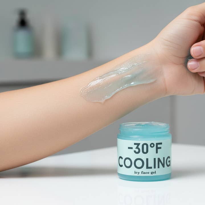 -35°F Kühlendes Eis-Gel für das Gesicht für den Großhandel von Pure Drop