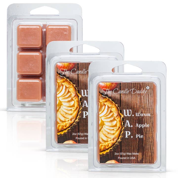 The Candle Daddy - Wholesale Wax Melt - W.A.P. - Warm Apple Pie Scented Melt- Maximum Scent Wax