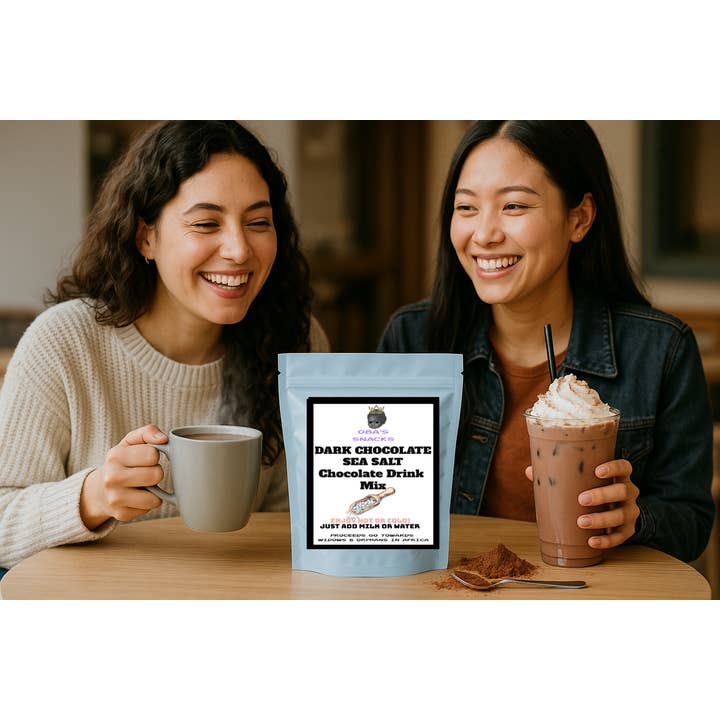 Havssalt Mörk Choklad Chokladdryck Mix (Varm eller Kall) för wholesale av Maqoba