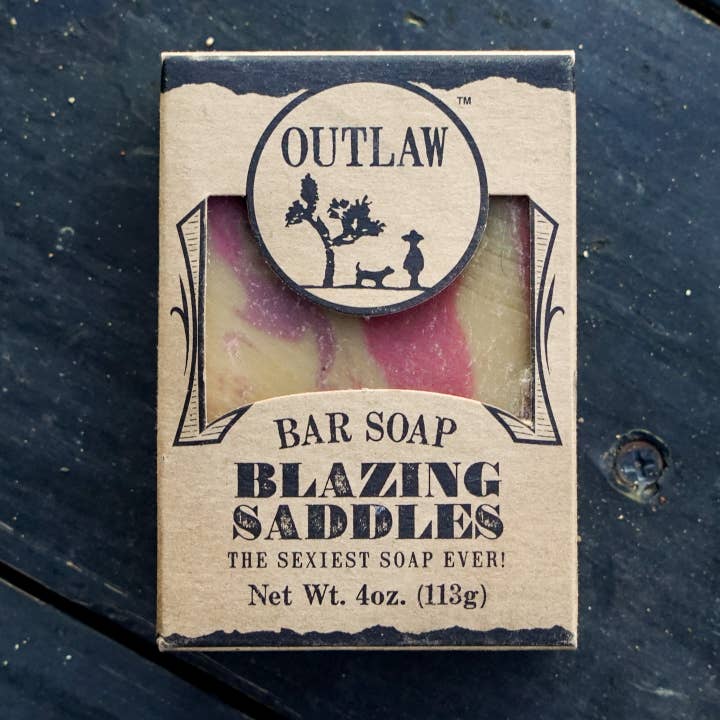 Outlaw - Wholesale Bar Soap - Men's - Blazing Saddles Handmade Bar Soap: The Scent of the West