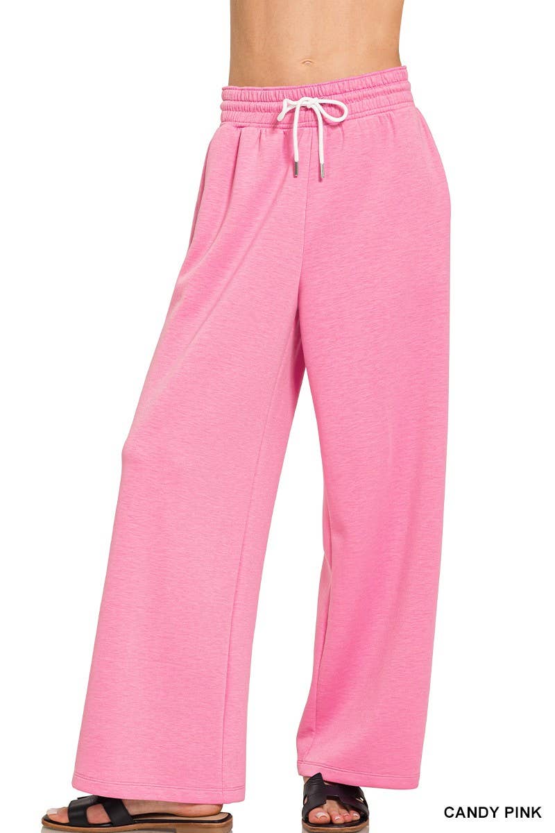 Vanilla Monkey – wholesale Lounge Sweatpants/jogging bottoms – Women's – Scuba Drawstring Pants1