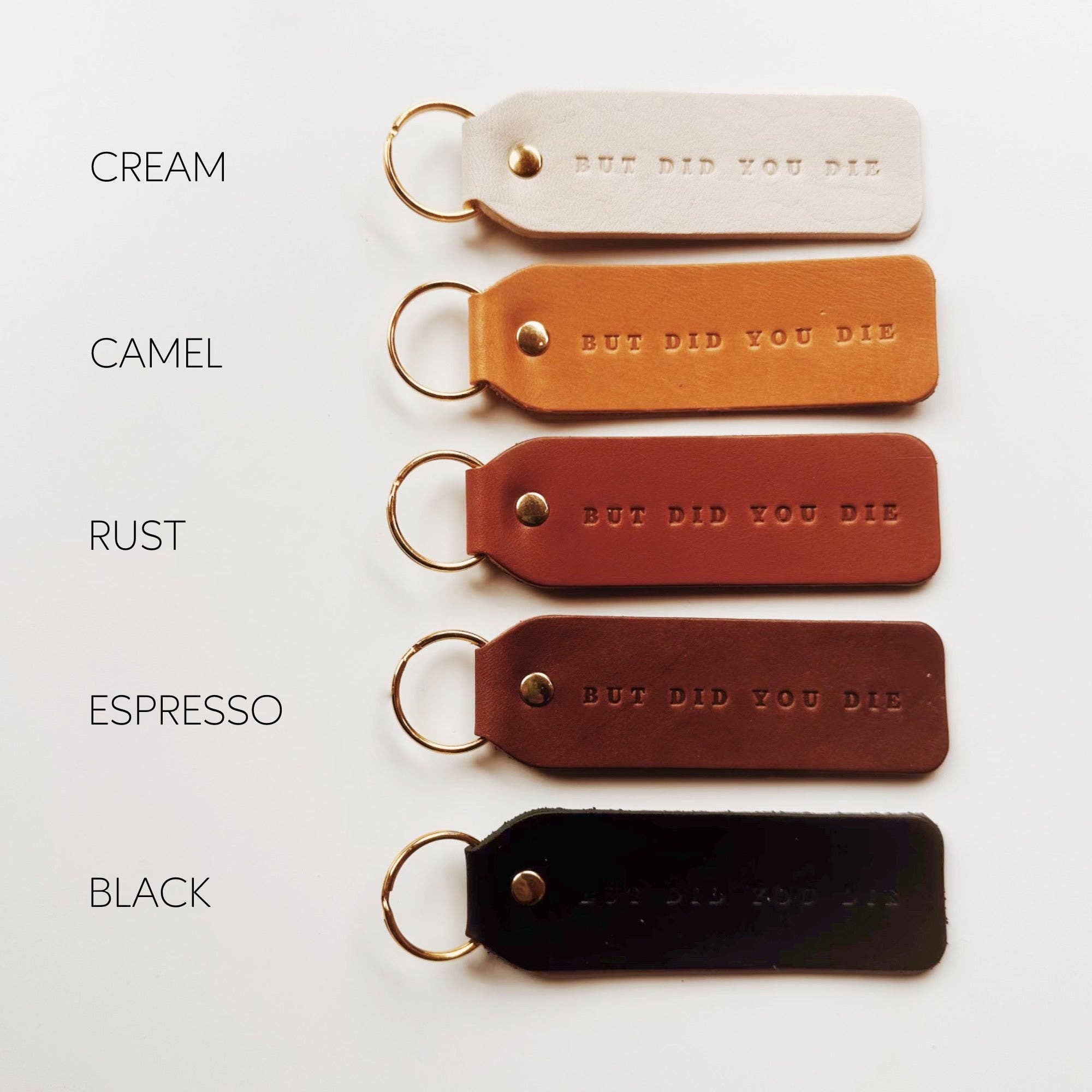 Twin Sparrow - Wholesale Keychain - Unisex - “But Did You Die” Keychain3