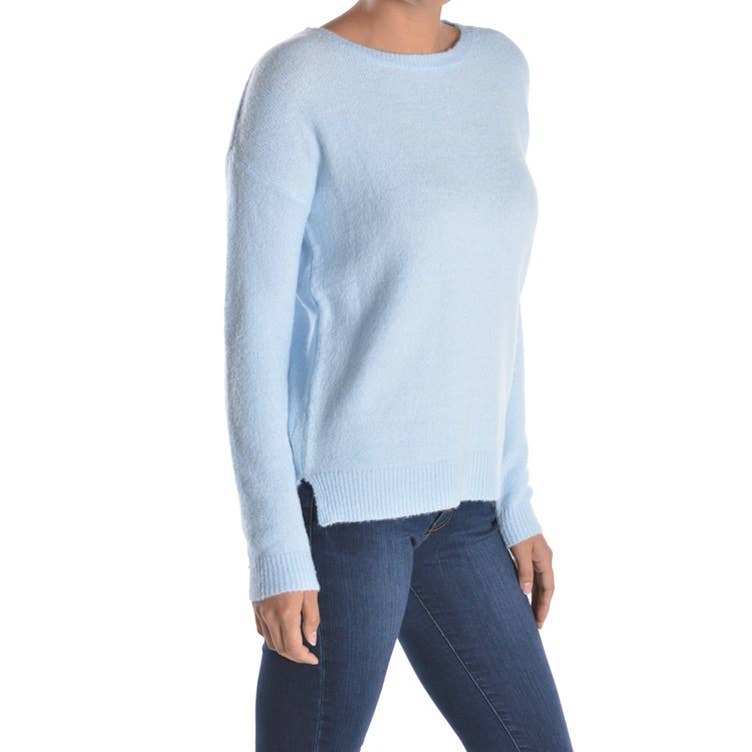 Mak – wholesale Pullovertröja - Dam – Crewneck stickad tröja med sidoslits MK801538