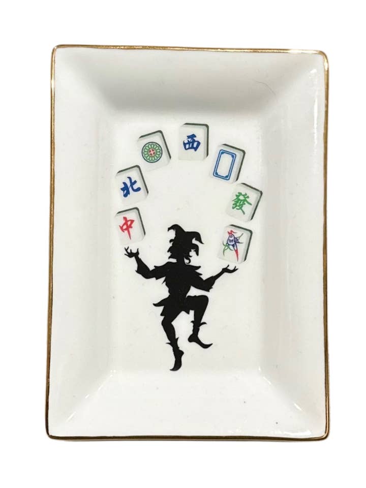 Tabuleiro de Jóias Joker de Mahjong do Dia dos Namorados por atacado de The French Bee & Co