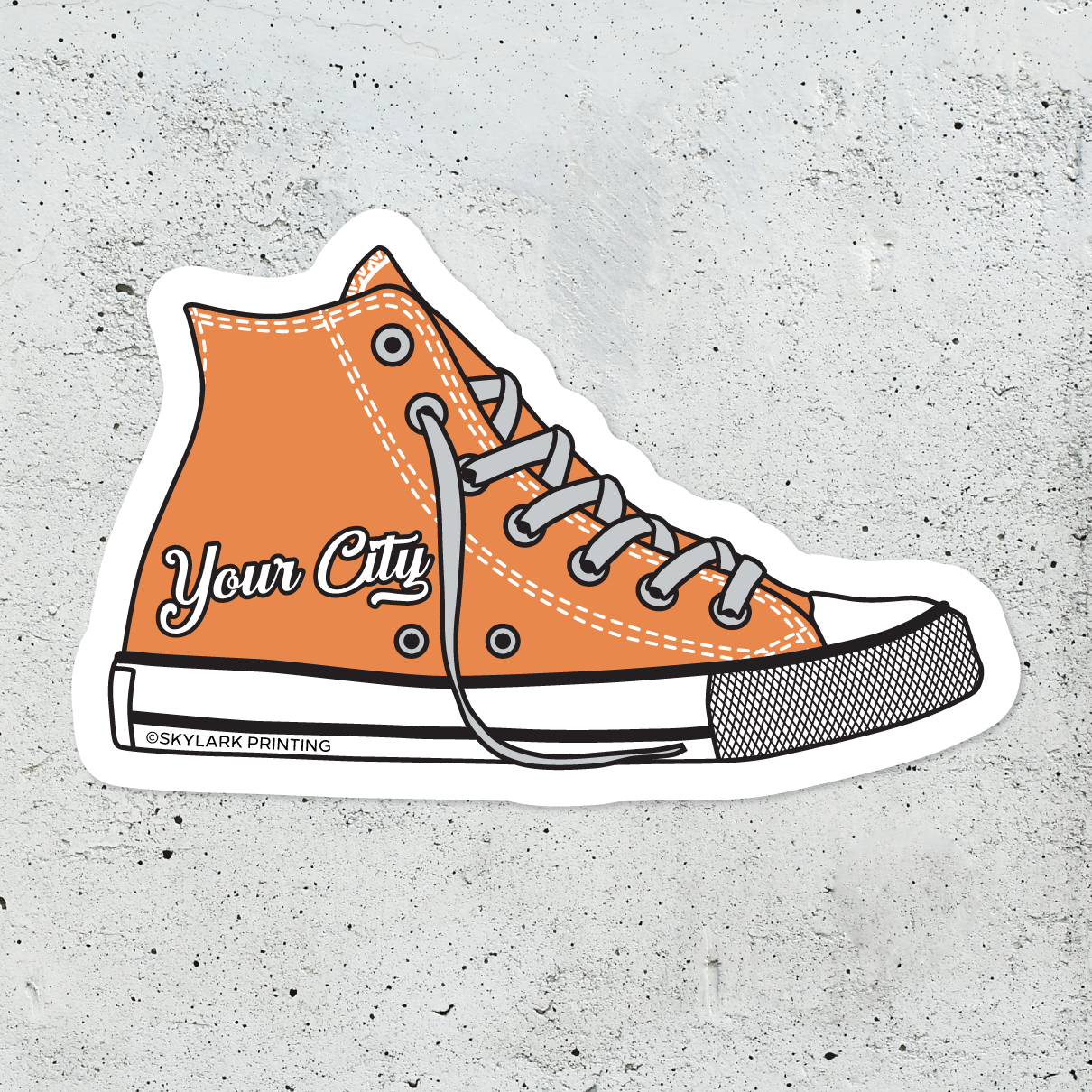 Skylark Printing - Wholesale Sticker - Custom Vintage High Top Shoe  Souvenir Sticker19