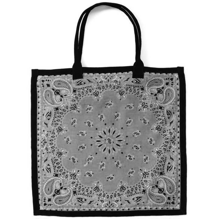 Raj Trading & Imports (USA) Inc. - Wholesale Tote bag – Women's - Bandana Cotton Tote Shoppers Assorted3