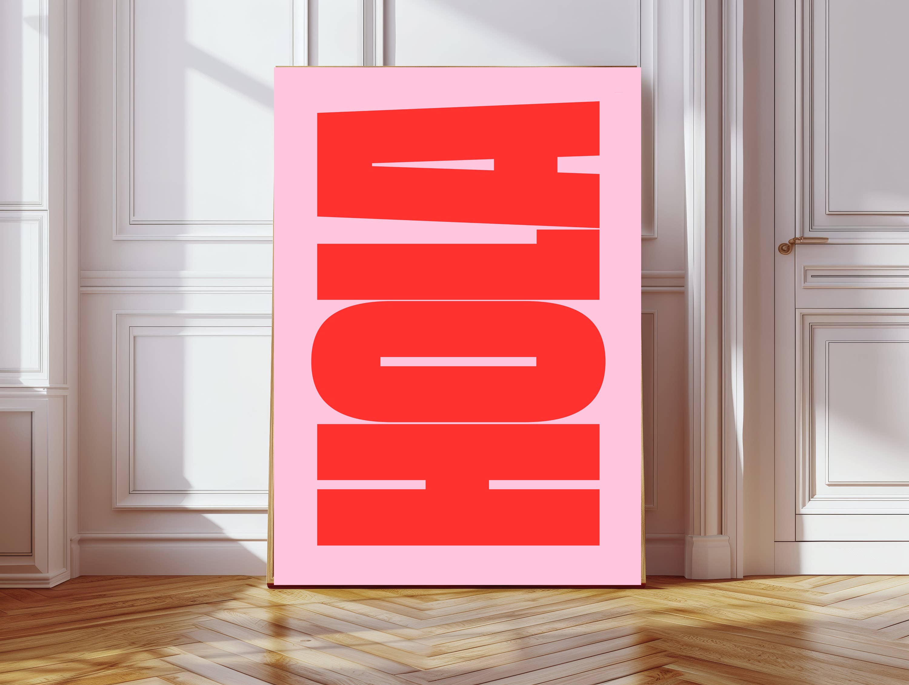 Kumo Art Prints - Wholesale Art Print - Hola Typography Art Print