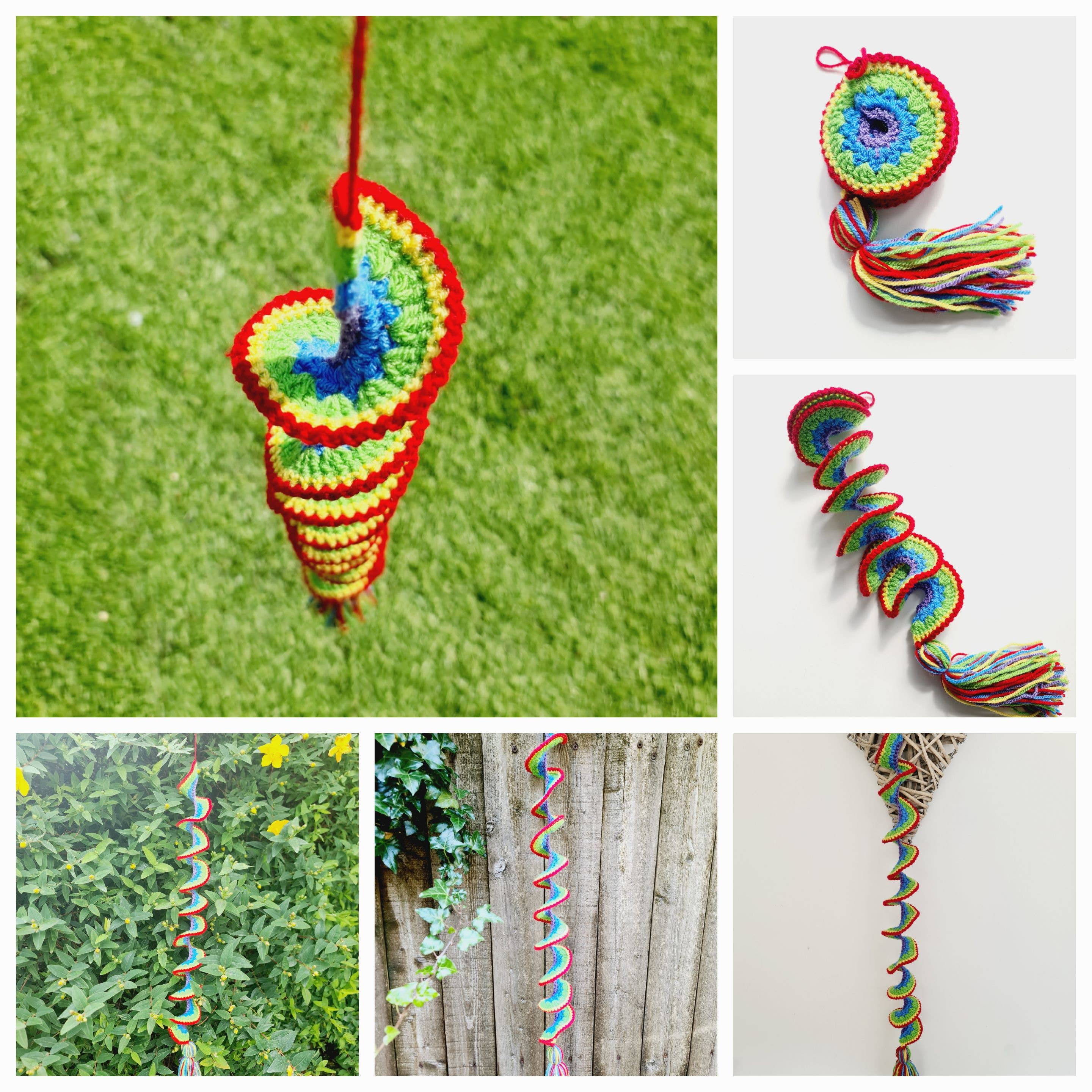 Sarah Lou Crafts – wholesale Wind spinner – Rainbow Wind Spinner - Home & Garden Décor6