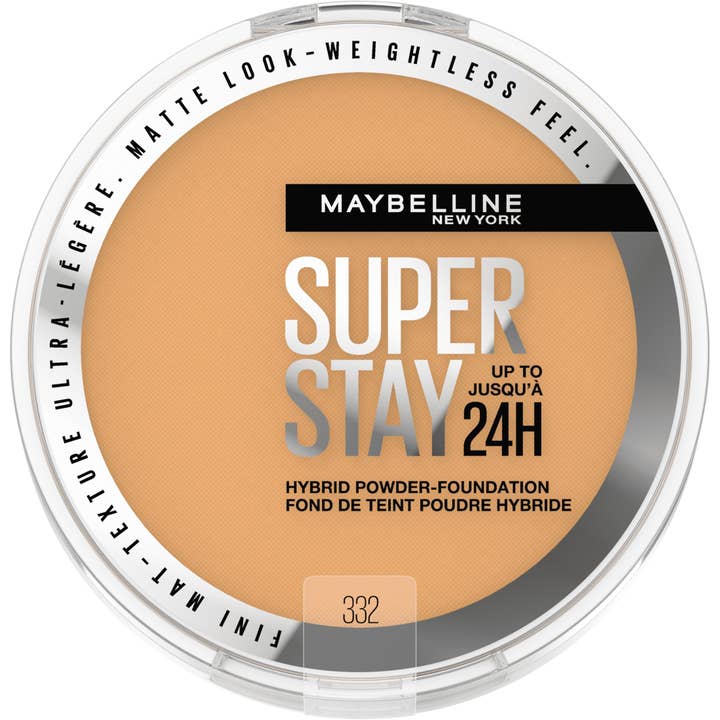 Fond de Teint Poudre Super Stay Maybelline, Fini Mat Doux, 332, 0,21 oz pour la vente par Super Stock Wholesale