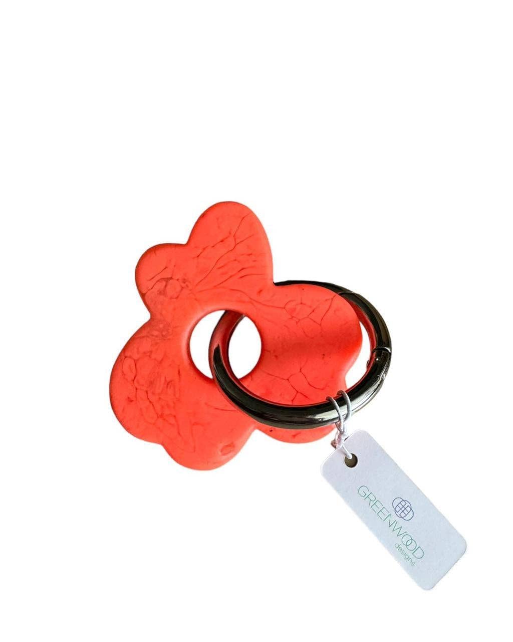 Greenwood Designs - Wholesale Keychain – Women's - Floral Resin Keyrings1