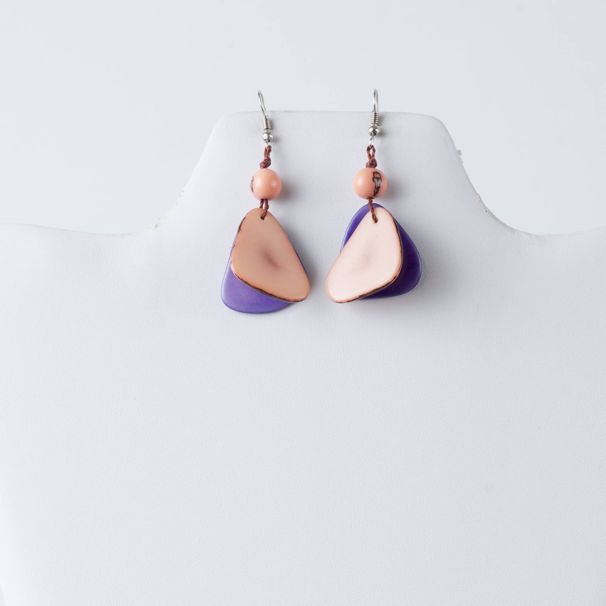 TaguArtsy - Wholesale Dangle Earrings - Veronica Drop and Dangle Tagua Earrings2