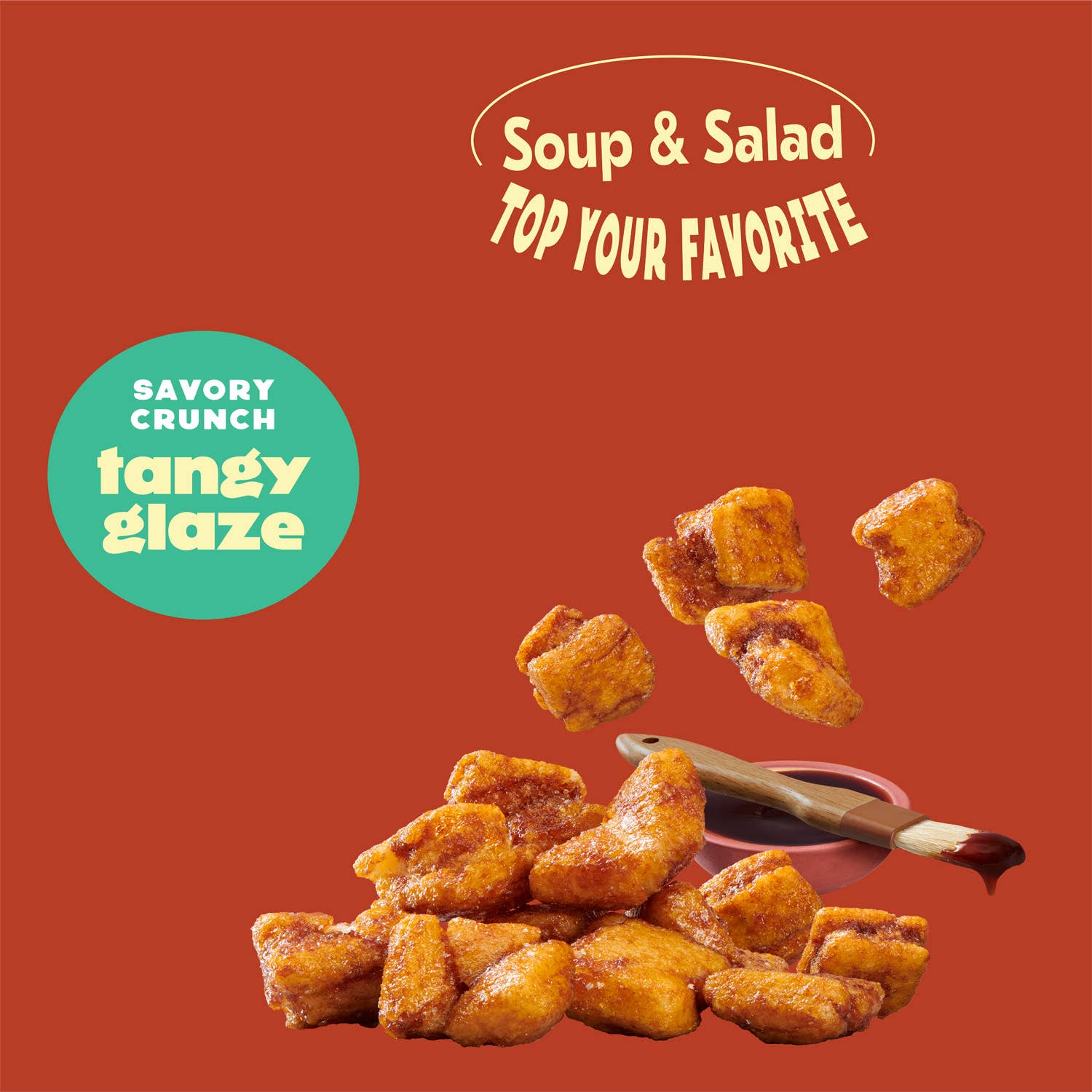 Sun Tropics - Wholesale Puffed Snack - Sun Tropics Mochi Crunch Bites Tamari Teriyaki, 6 - 3.5oz3