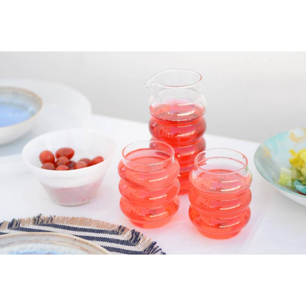 AULICA - Wholesale Drinking Glass/Cup - Bubble water glasses 400ml - set of 21