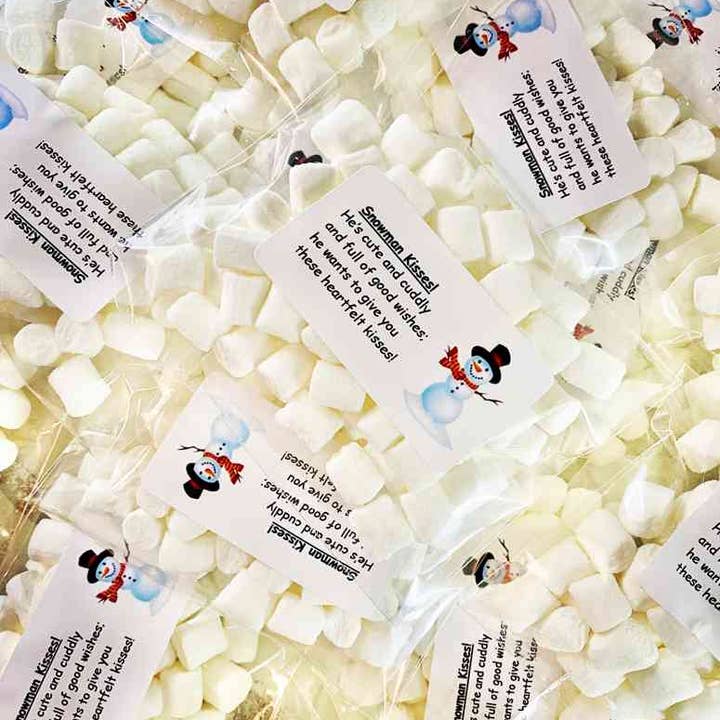 The Funky Deer – Großhandel Marshmallows – Schneemann-Küsse