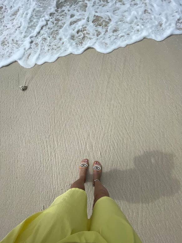 SIBYLLADELPHICA - Vente Sandales – femme - Sandales en cuir avec décoration œil protecteur "Crystalia"5