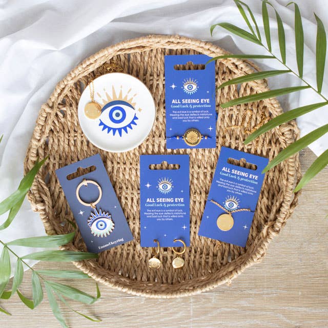 Something Different Wholesale - Wholesale Jewelry Set - Set of 18 All Seeing Eye Jewellery Pieces on Display3