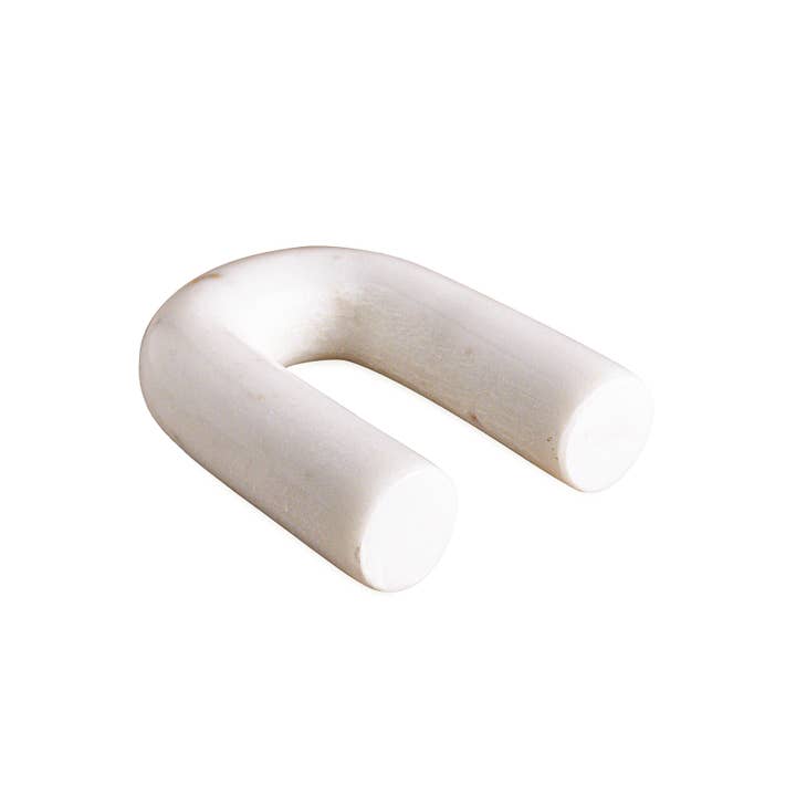 BIDKhome - Wholesale Decorative Figurine - Sm. White Marble Arch Figurine
