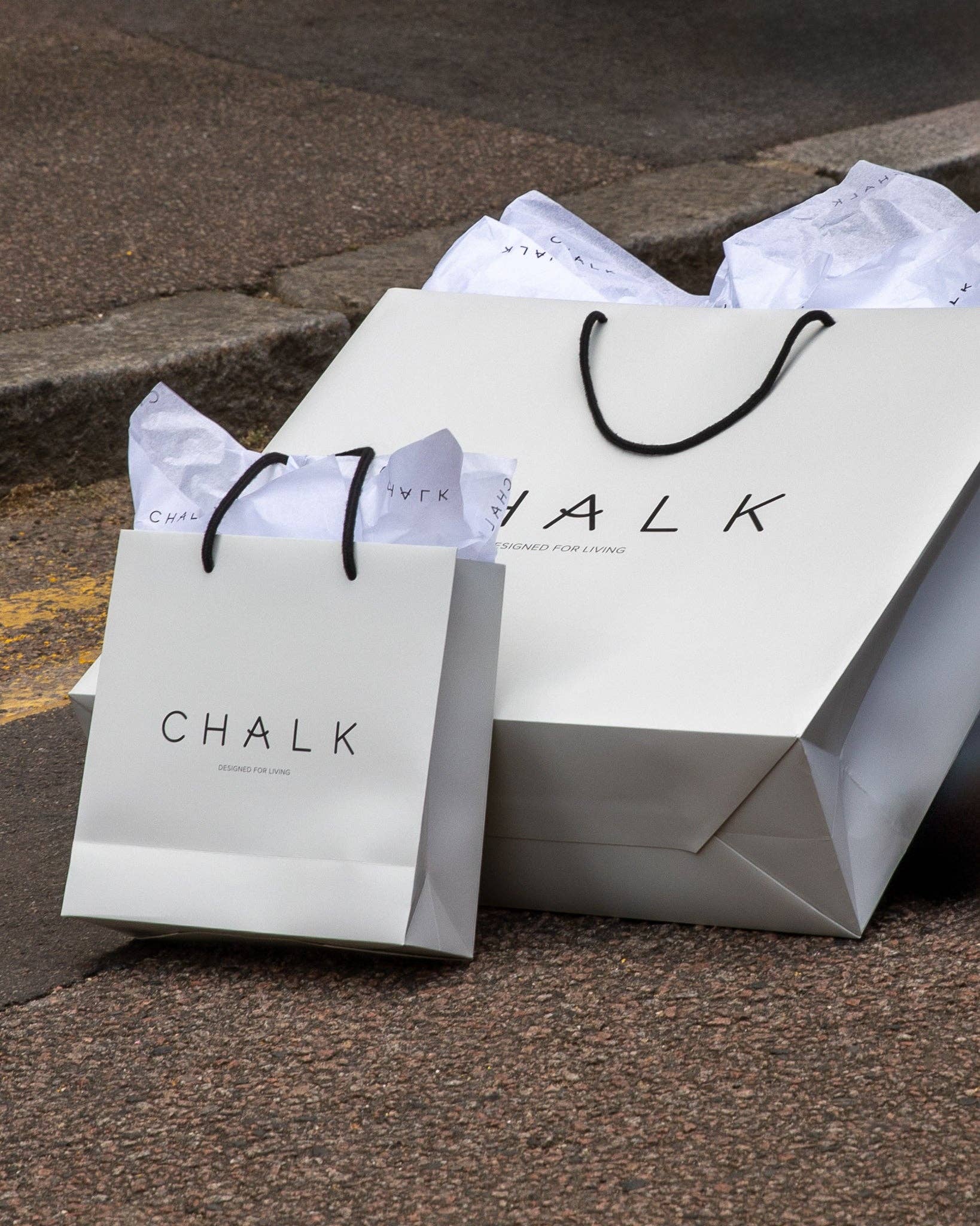 CHALK – wholesale Grocery/shopping bag – Carrier Bag | Large | CHALK Branding1