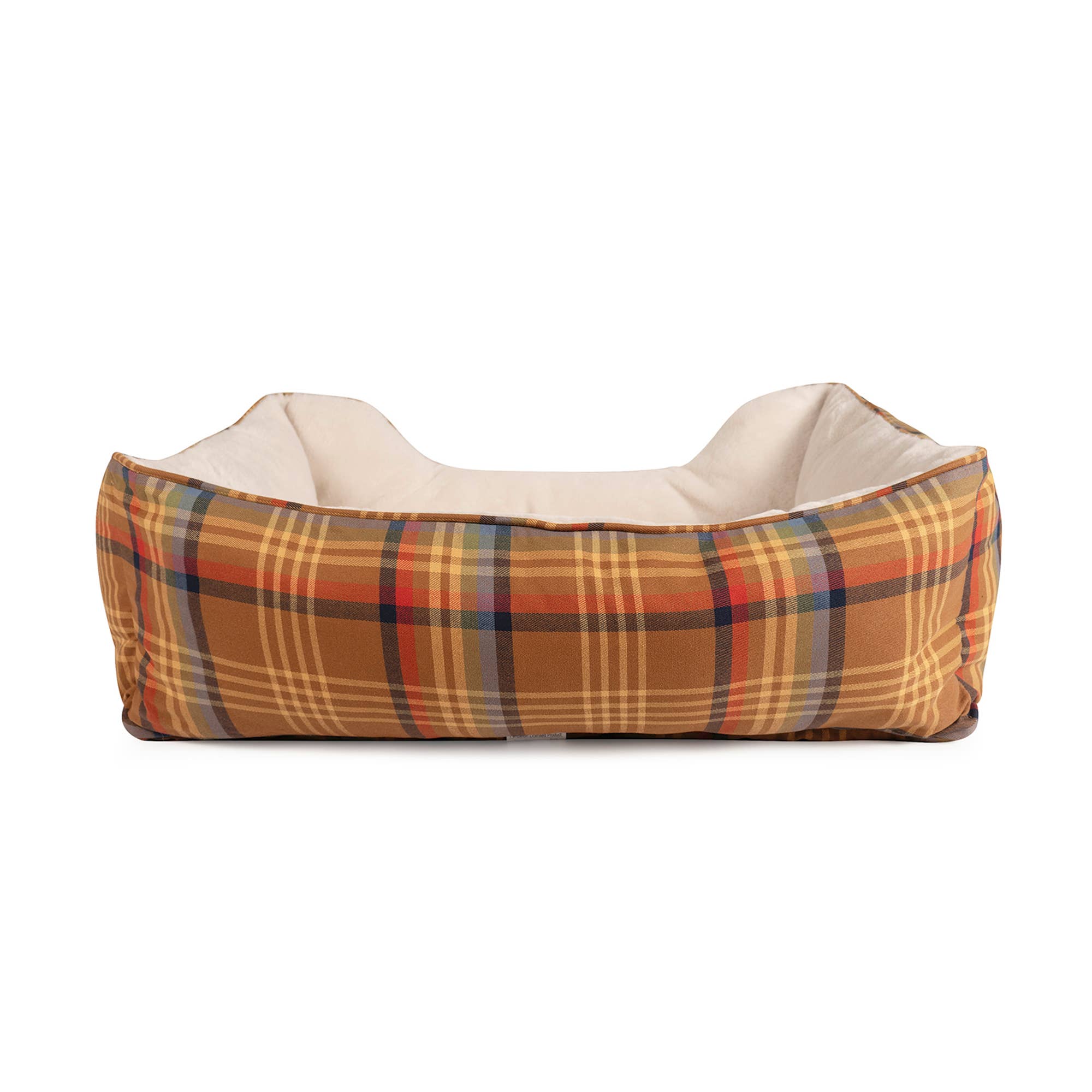 Carolina Pet Company - Wholesale Pet Bed - Cat/Dog - Pendleton Plaid and Fur Kuddler - Desert Plaid4