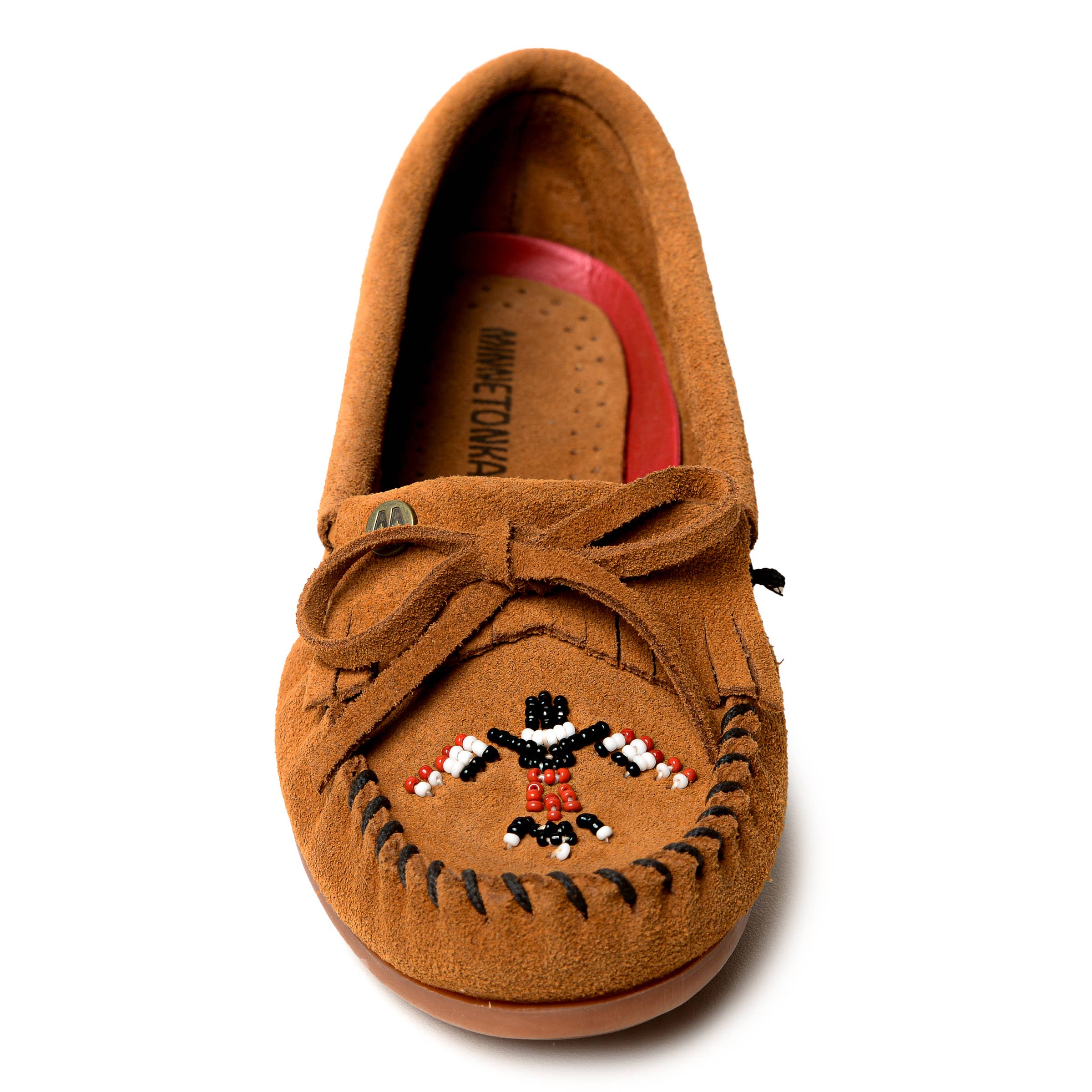 Minnetonka - Wholesale Flats/Loafers - Women's - Women's Thunderbird Animikii Suede Beaded Moccasin10