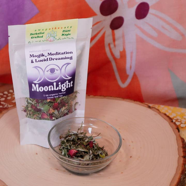 MoonLight Lucid Dream and Meditation Tea for wholesale by Awepothecary