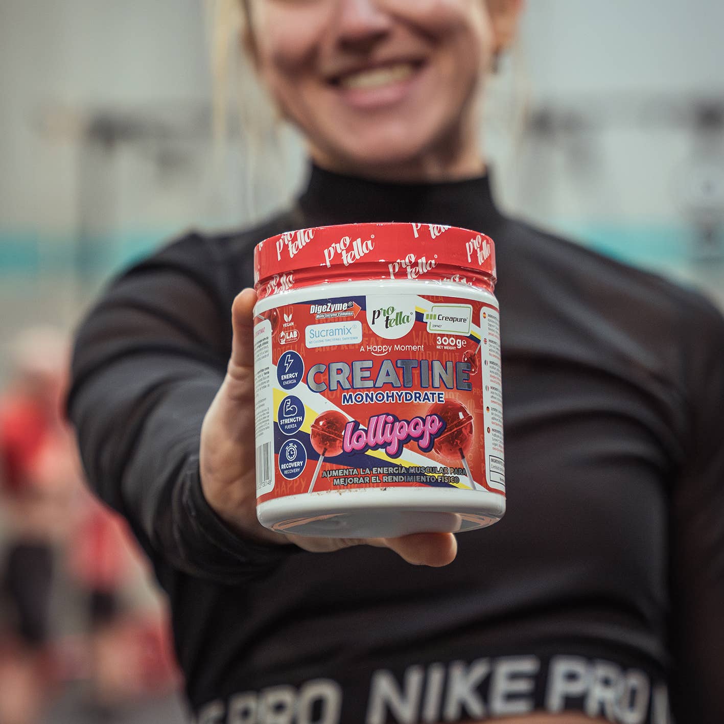 Protella – wholesale Protein/superfood powder – Creatina Creapure® Lollipop 300g1