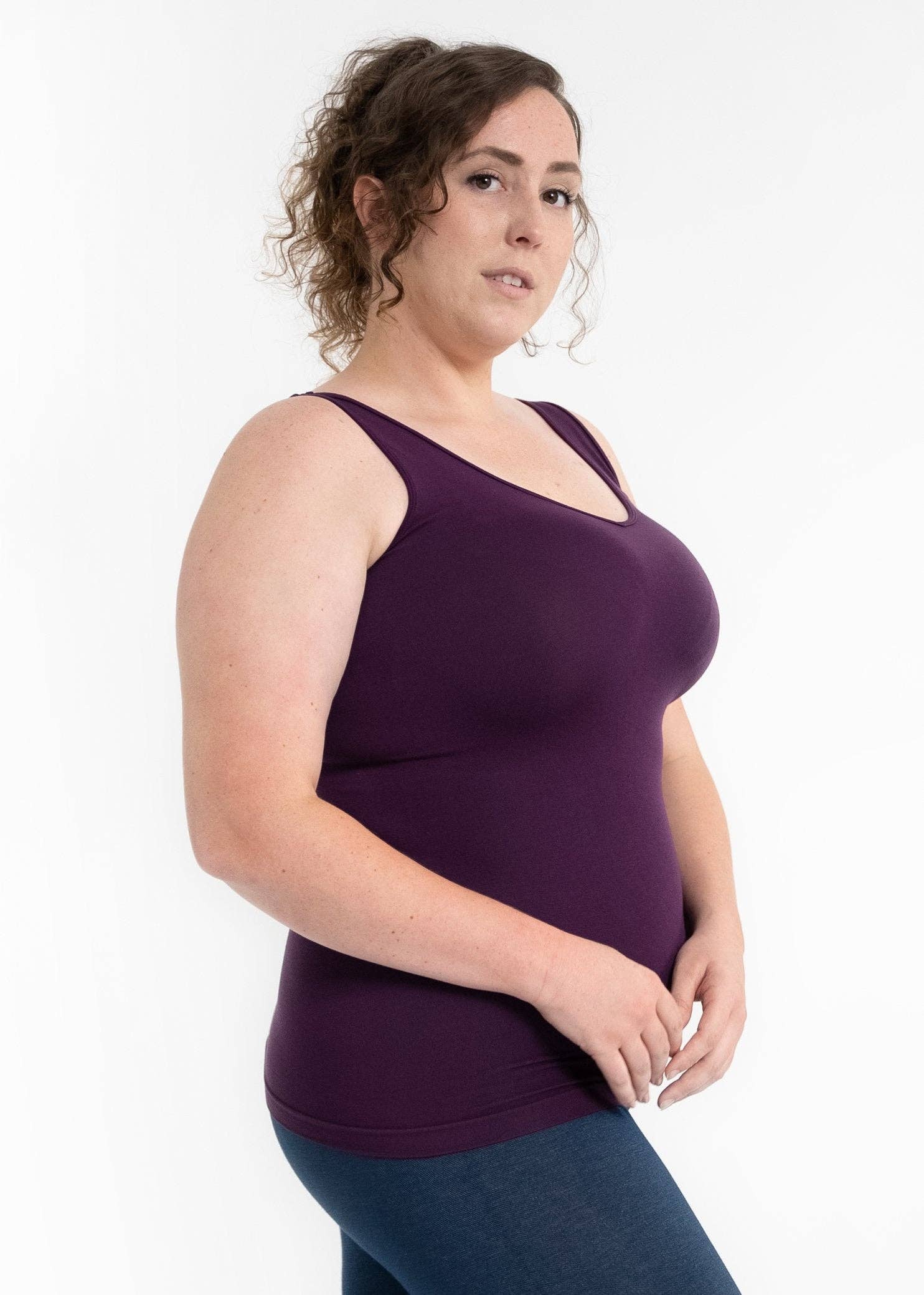 ELIETIAN - Wholesale Tank Top - Women's - Reversible Tank - Curvy Fit86