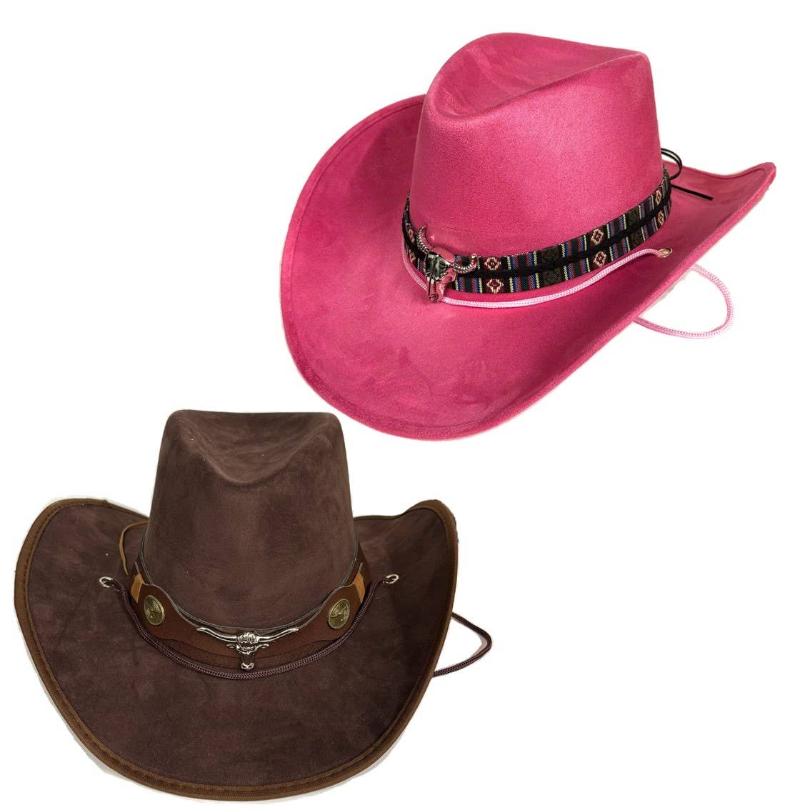 Stylex Party – wholesale Cowboy Hat – Women’s – Bull Motif Cowboy Hats Festival Western Fancy Dress Hats5