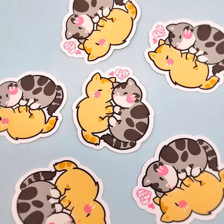 Lokimeku - Wholesale Sticker - Tiny Kitties | VINYL STICKERS