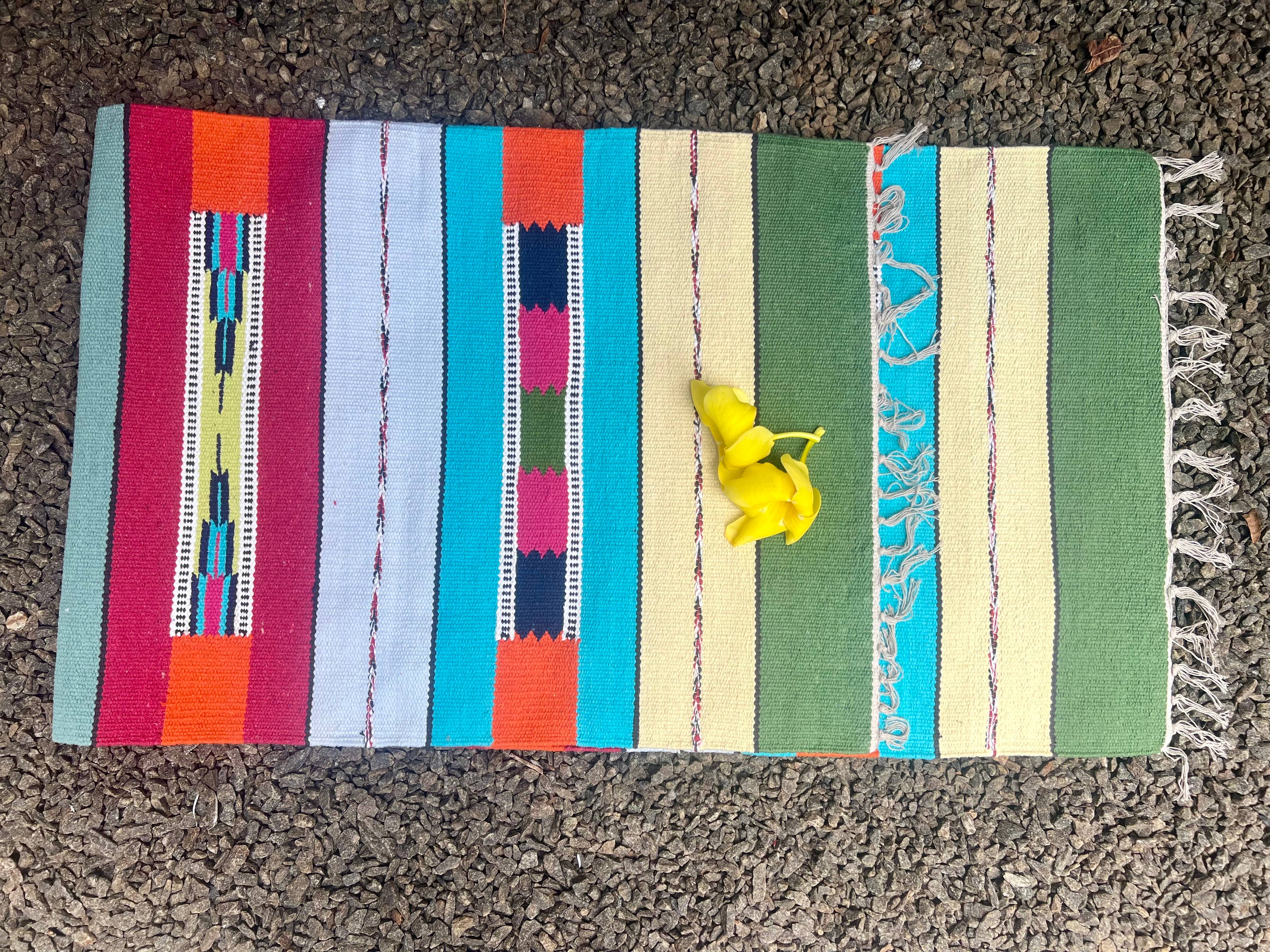 Green Frog India – wholesale Yoga mat – Handwoven Yoga Mat From Natural Cotton and Dyes7