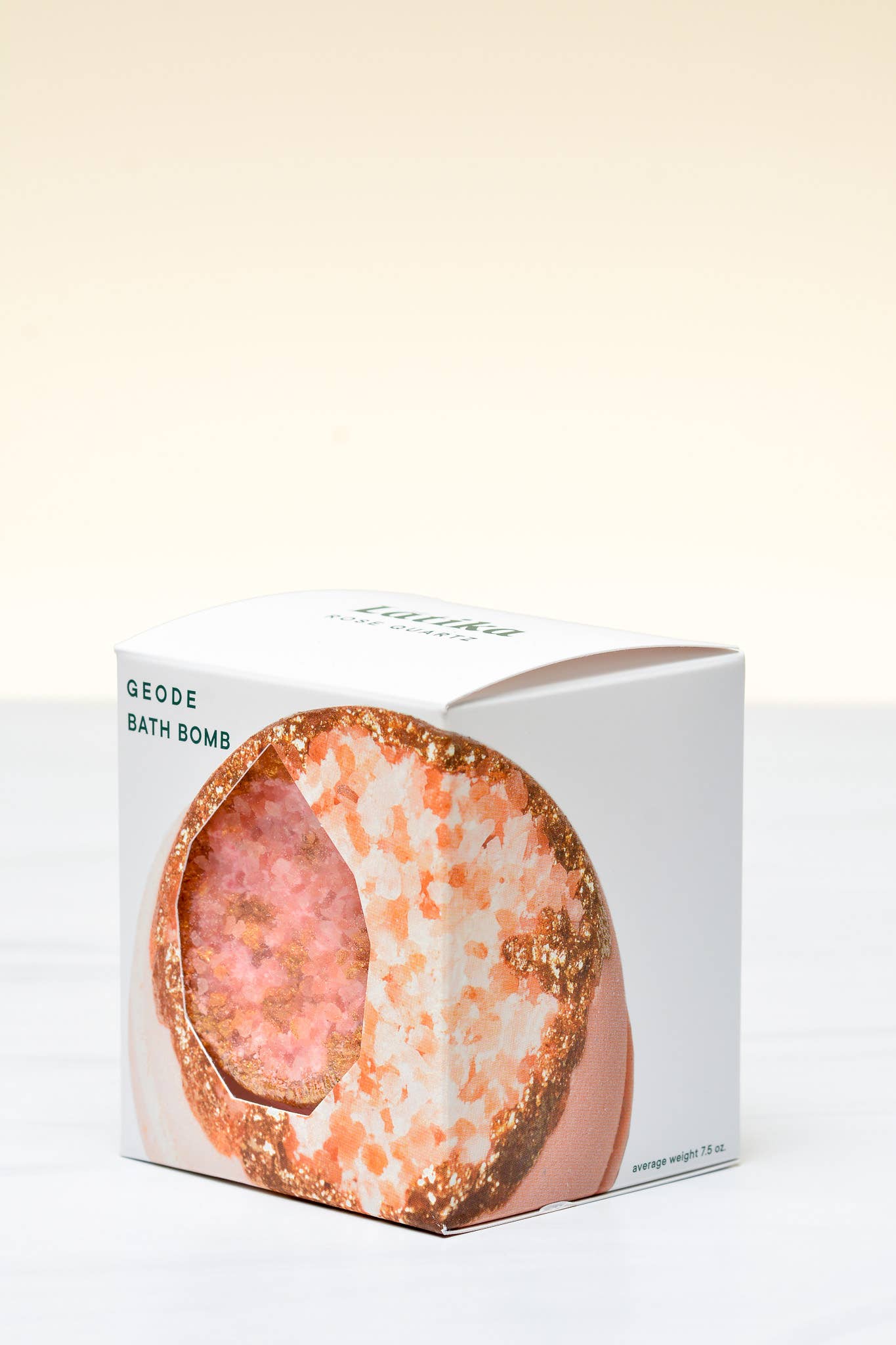 Latika Beauty – Bomba de banho/efervescente por atacado – Bomba de Banho Geode de Cristal de Quartzo Rosa 🎄 Presentes de Natal Cor-de-Rosa6