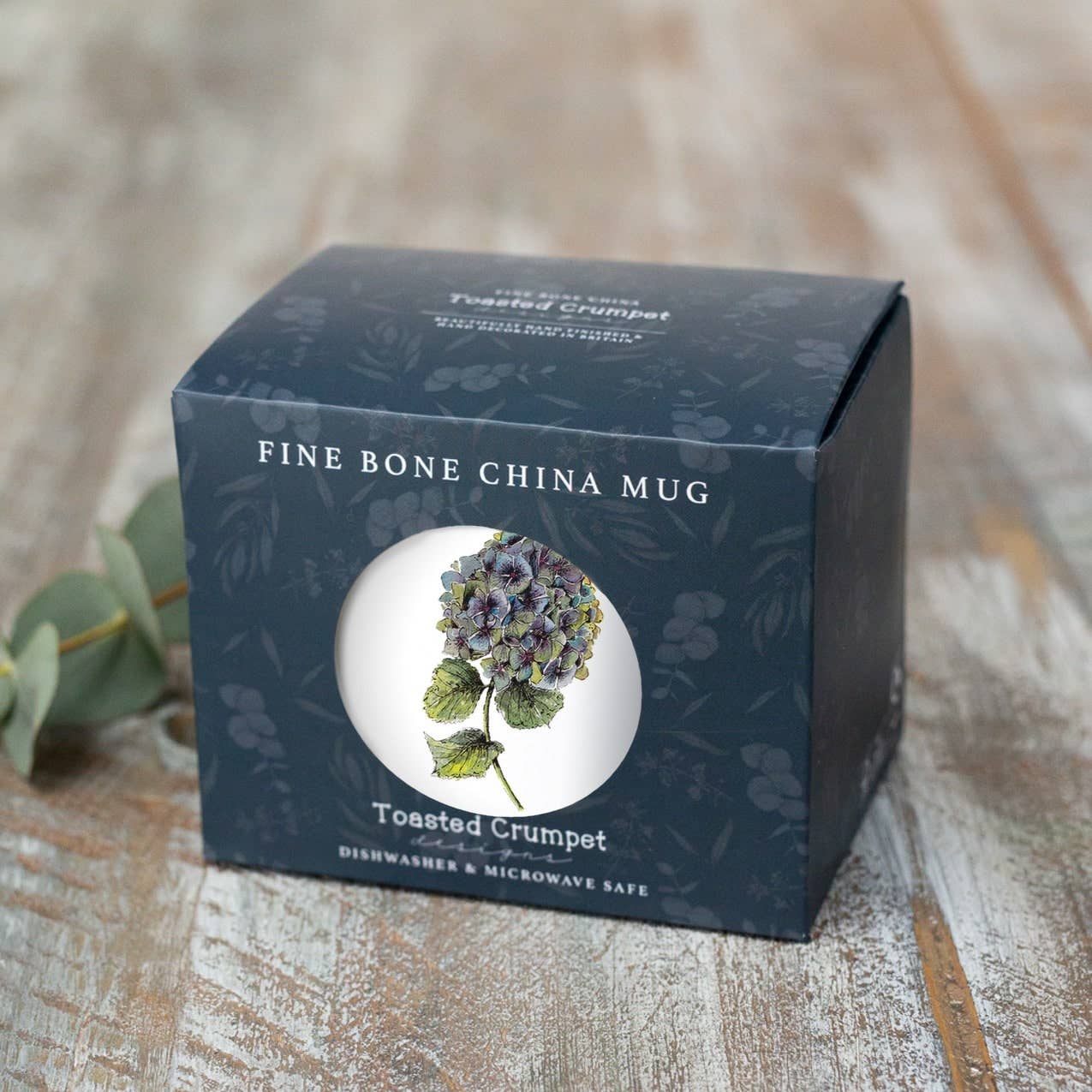 Toasted Crumpet (US Duties Paid) - Wholesale Coffee Mug - Hydrangea Mug In A Gift Box1