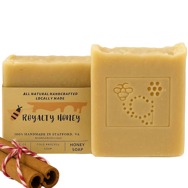 Royalty Honey Soap Bar | Handmade Honey Soap with Golden Glow for wholesale by Etti Soap LLC