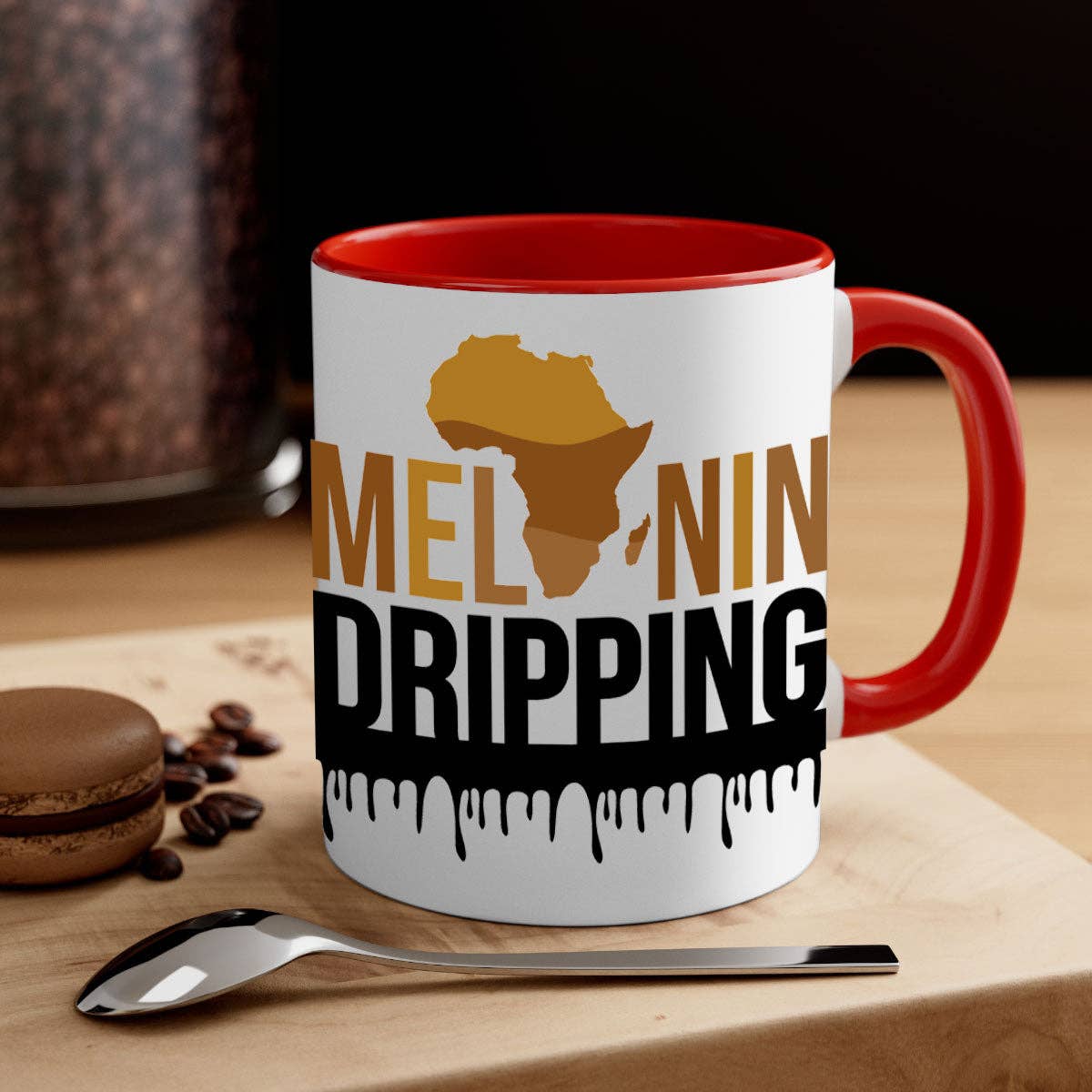 Mugs R Us – Großhandel Kaffeebecher – Melanin Dripping 182#- Black Words - Phrases-Tasse/Kaffeetasse11