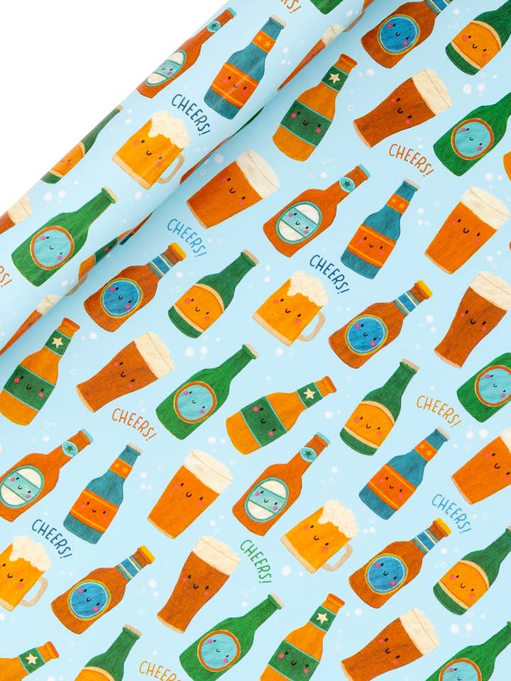 R/wrap 4m Beers & Cheers for wholesale by Glick