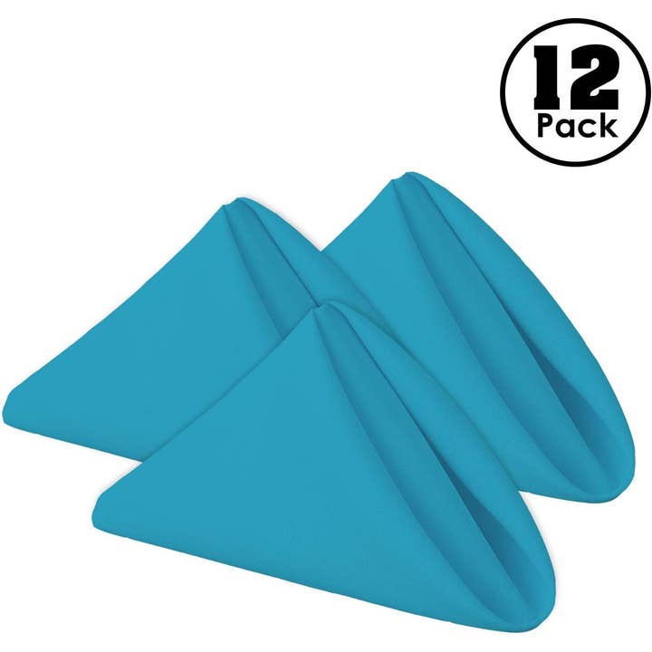 Gee Di Moda – wholesale Dinner & cloth napkin – Heavy Duty Washable Polyester Cloth Napkins - 17x17 inch30