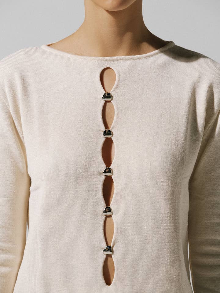 Kyoto Top White Cream for wholesale by Baobab