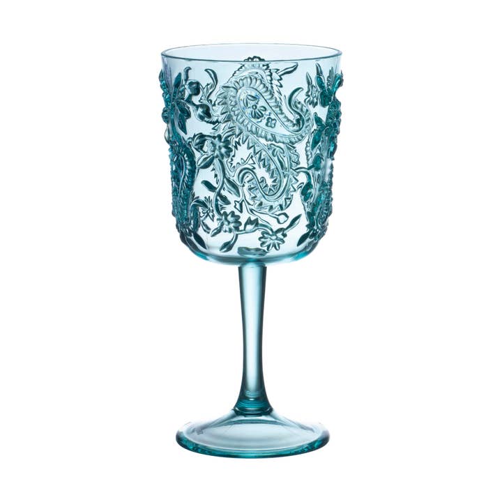LeadingWare - Wholesale Wine Glass - AC-1013 - 13 oz. Paisley Wine Glass