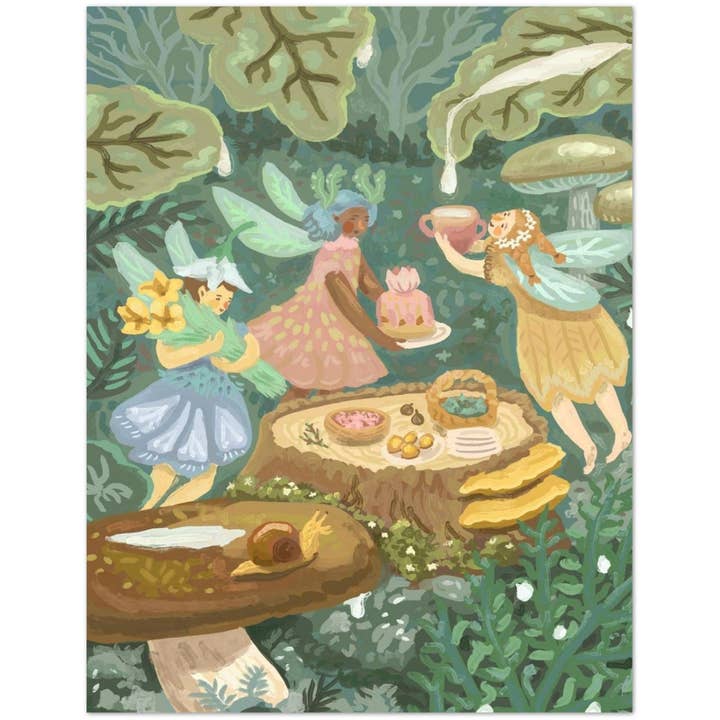 Fairy Clearing Pack of 10 Greeting Cards for wholesale by Ingrid Press