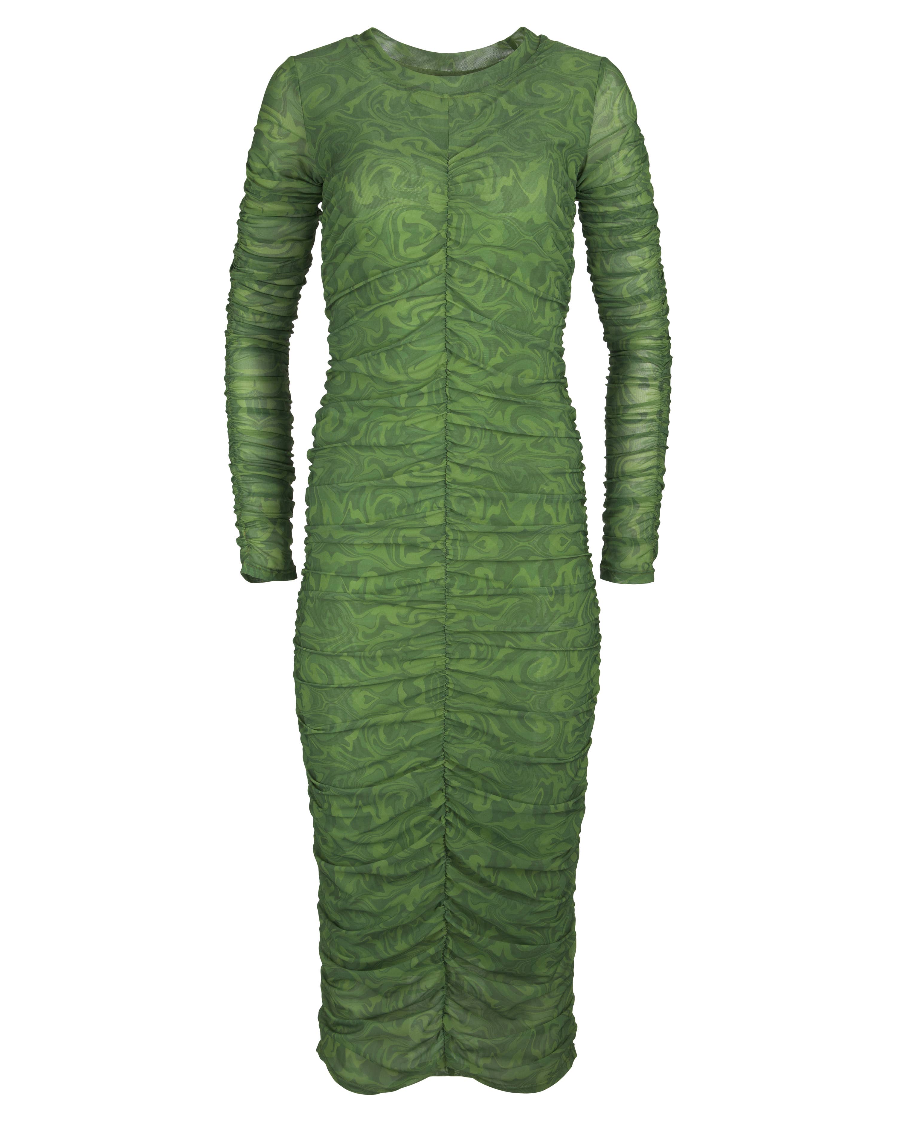 Hilary MacMillan - Wholesale Dress - Women's - Long Sleeve Mesh Dress3