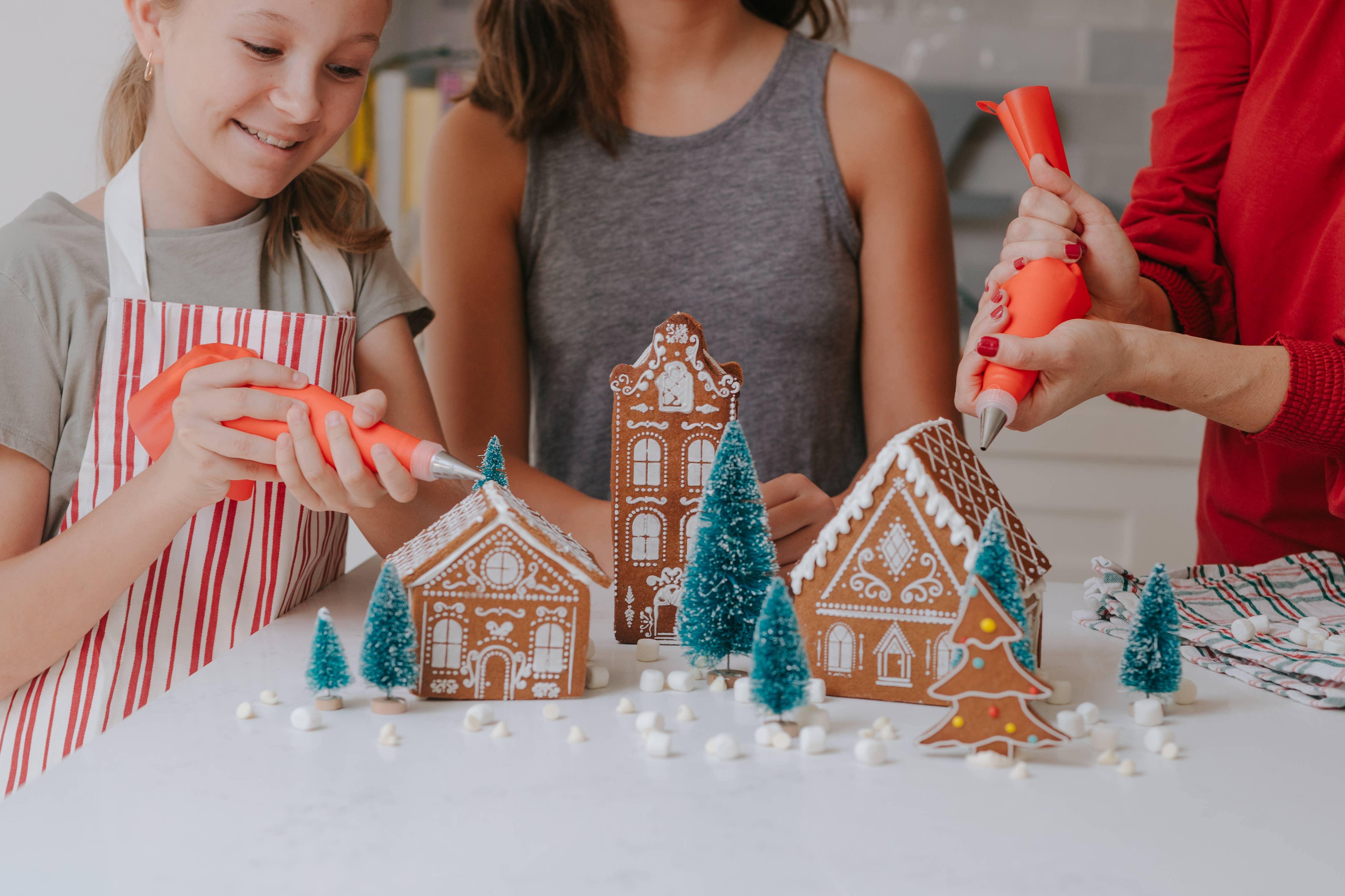 Handstand Kitchen - Vendita all'ingrosso Kit fai da te per alimenti - Crea il tuo villaggio di pan di zenzero – Tagliabiscotti e strumenti per glassa2