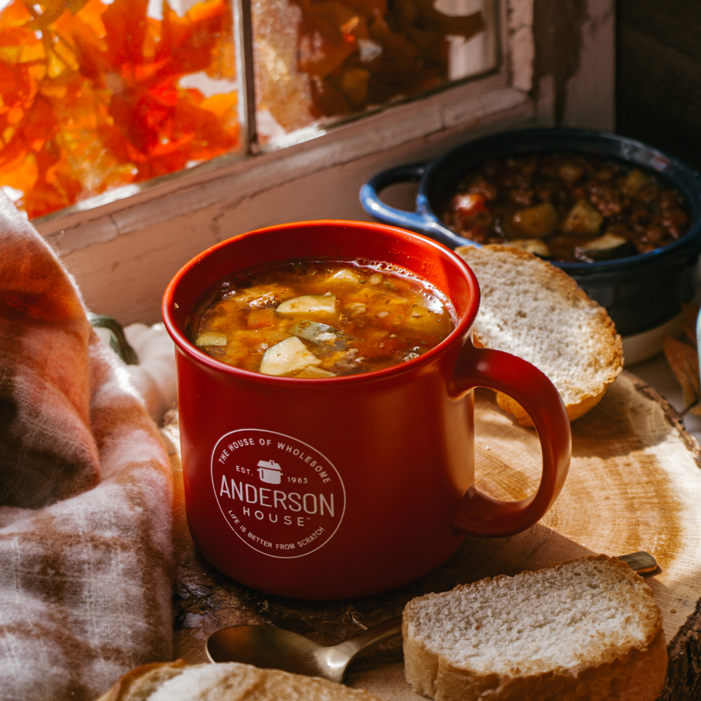 Anderson House | Frontier Soups - Vente Soupes - Mélange de soupe à la saucisse et aux lentilles de l'Indiana5