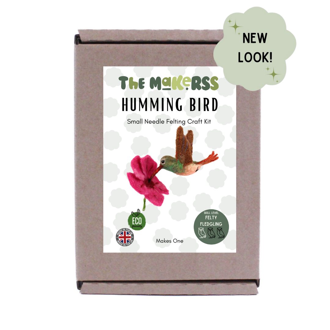 The Makerss - Wholesale Craft Sewing Kit - New! Hummingbird Needle Felt Kit3