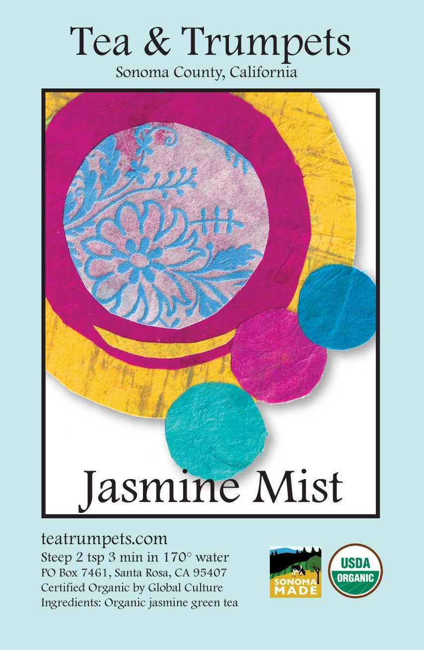 Tea & Trumpets - Wholesale Loose Tea - Organic Jasmine Mist2