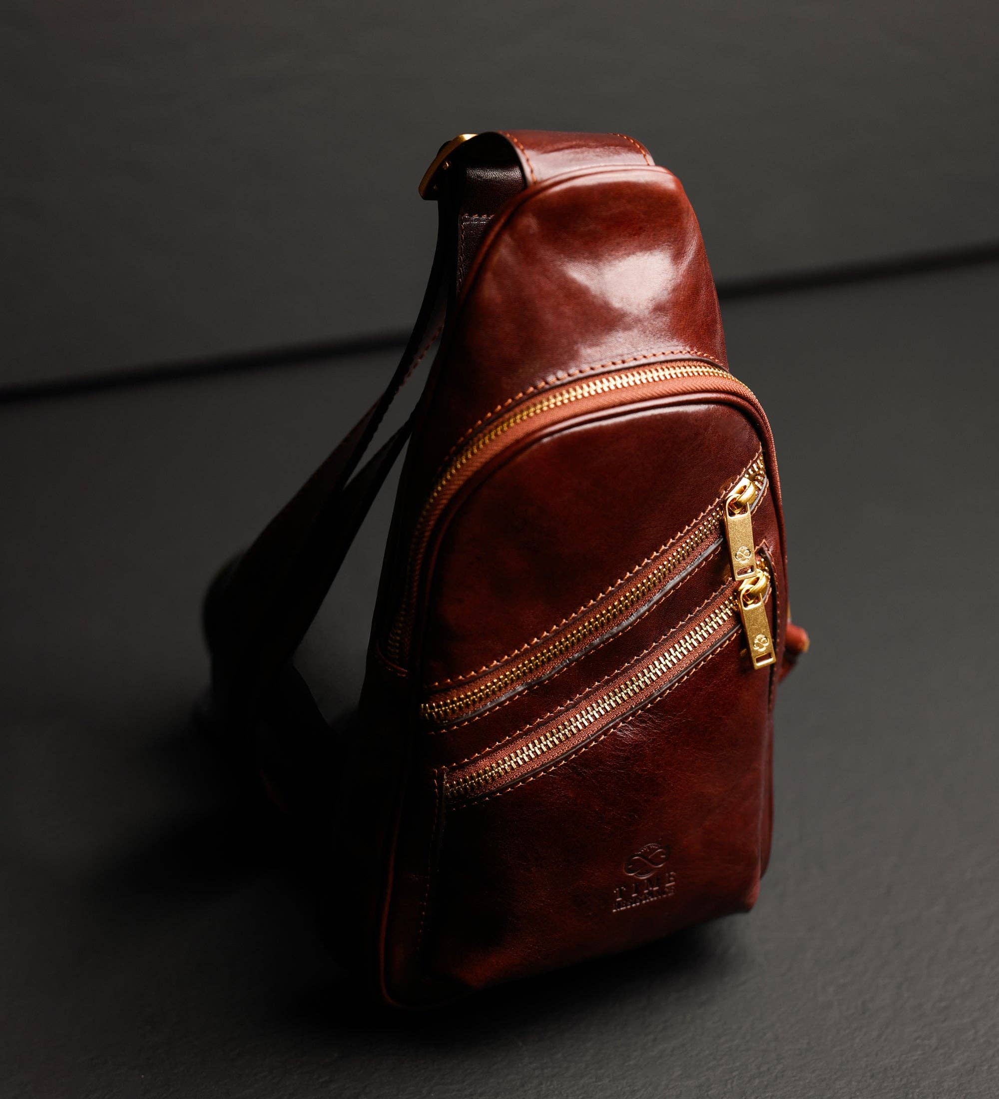 Time Resistance – Mala de tiracolo – Homem por atacado – Mala de Couro a Tiracolo - Catch-224