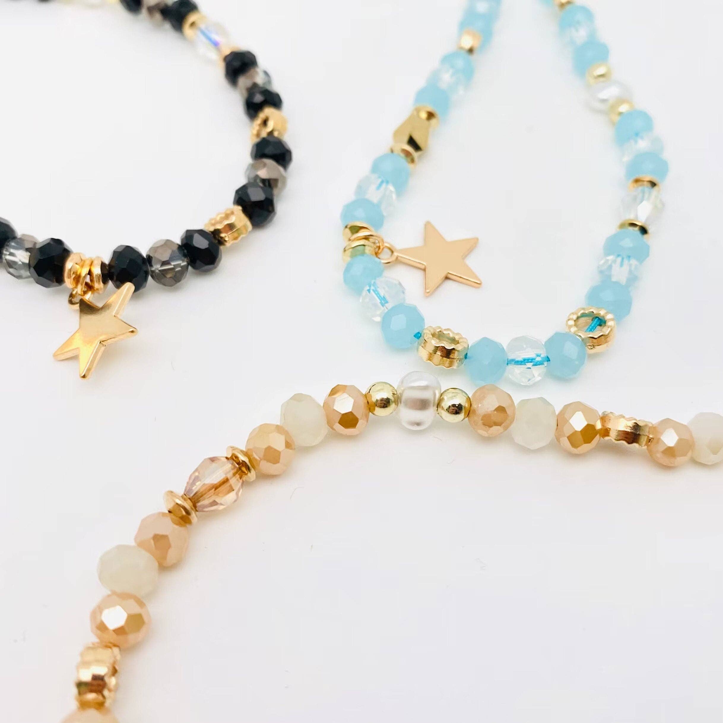 Mio Queena - Wholesale Lanyard - Women's - Star Pendant Colorful Beaded Mobile Phone Lanyard4