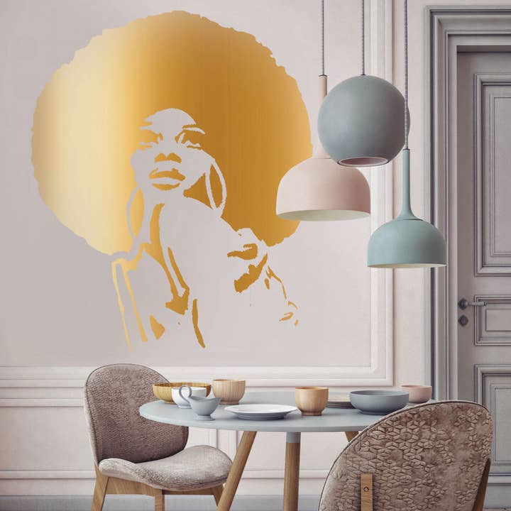 Sjabloon Muurpainting Disco_fever per la vendita all'ingrosso da parte di Wunderwall