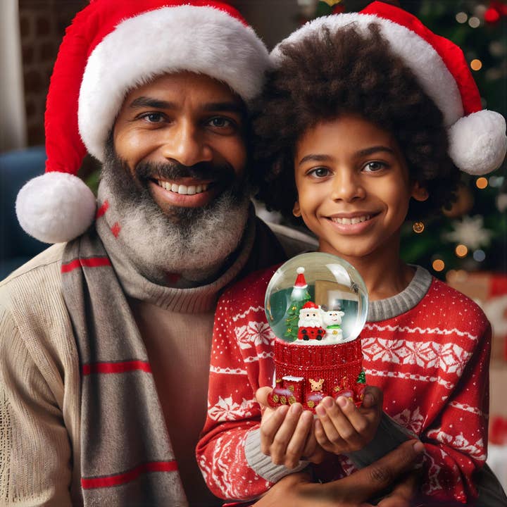 SINT - Wholesale Snow Globe - SINT Christmas Musical Glittering Water Snow Globe | Set of 211